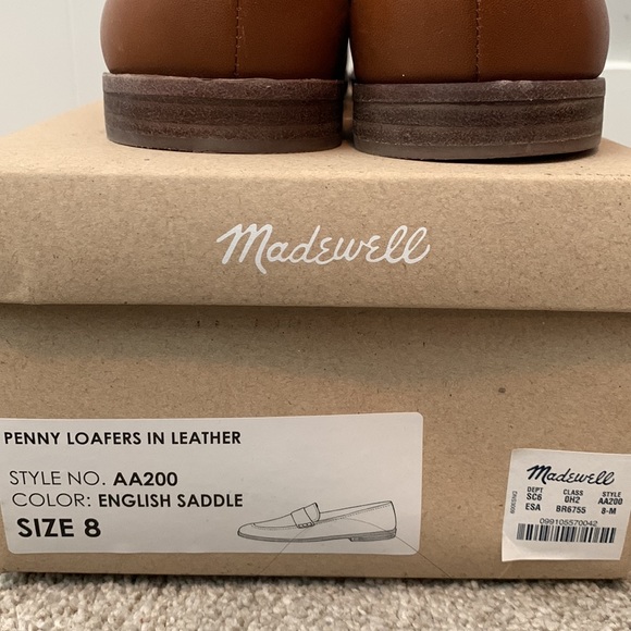 Madewell Leather Penny Loafers - Picture 5 of 5
